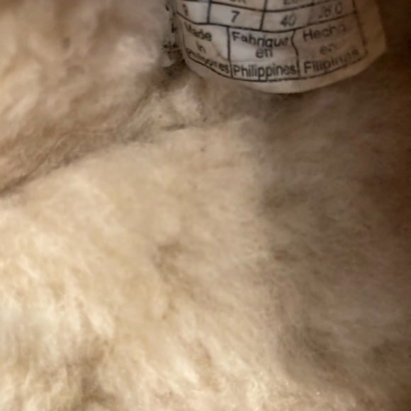 UGG Dakota 5612 Womens Chestnut Suede Sheepskin Slip-On Moccasin Slippers Sz9 - Picture 10 of 14